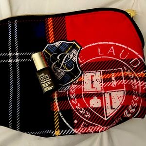 Estée Lauder makeup bag and advanced night repair mini